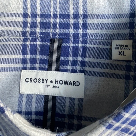 crosby. Shirts Crosby And Howard Plaid Long Sleeve Shirt Poshmark
